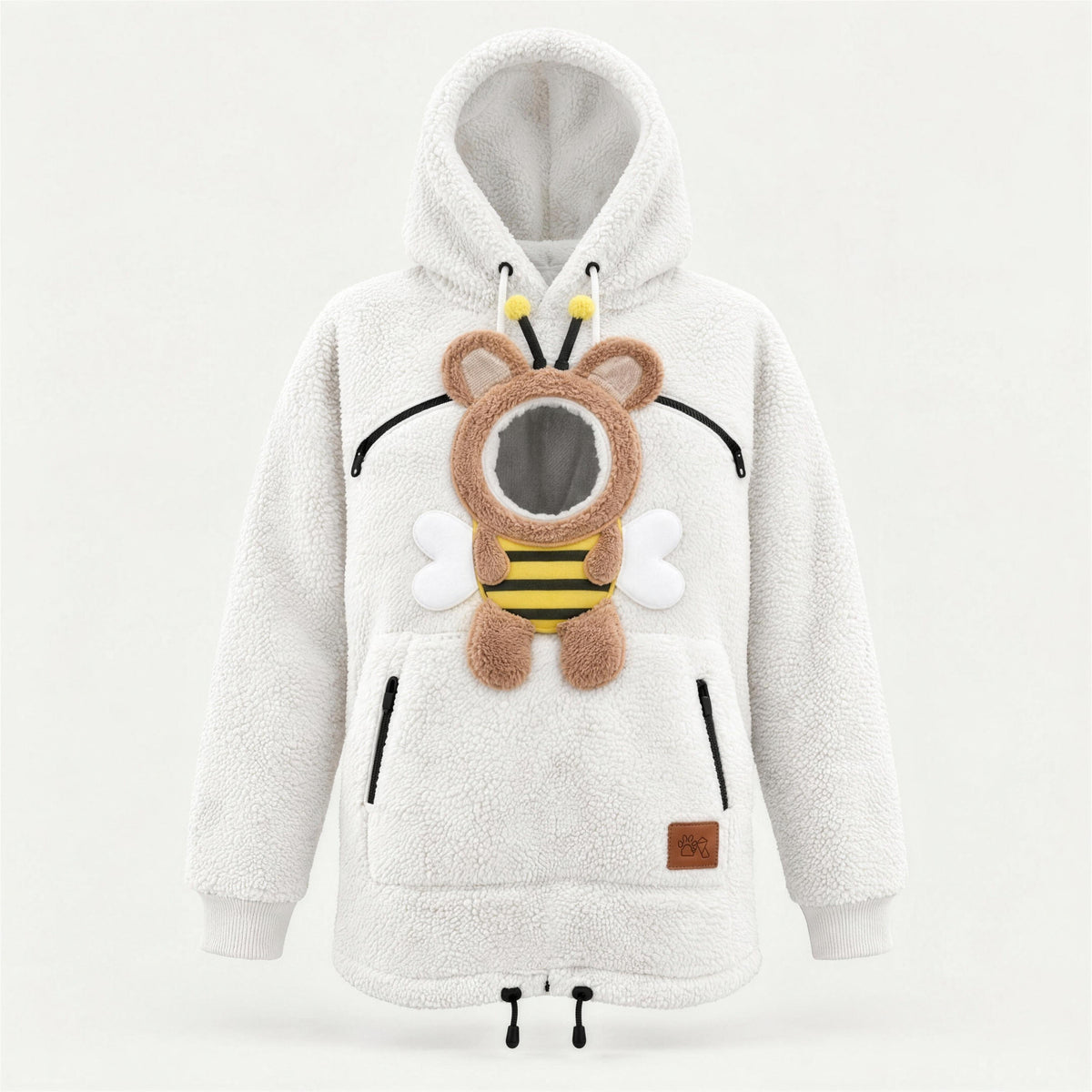 Hoodkins™ – Fur Baby Pouch Hoodie