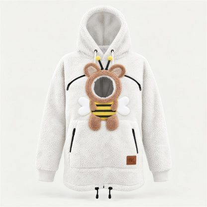 Hoodkins™ – Fur Baby Pouch Hoodie