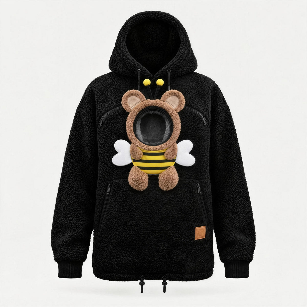 Hoodkins™ – Fur Baby Pouch Hoodie