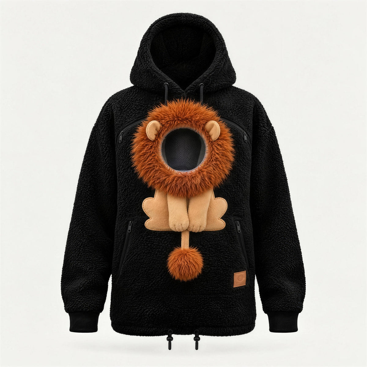 Hoodkins™ – Fur Baby Pouch Hoodie