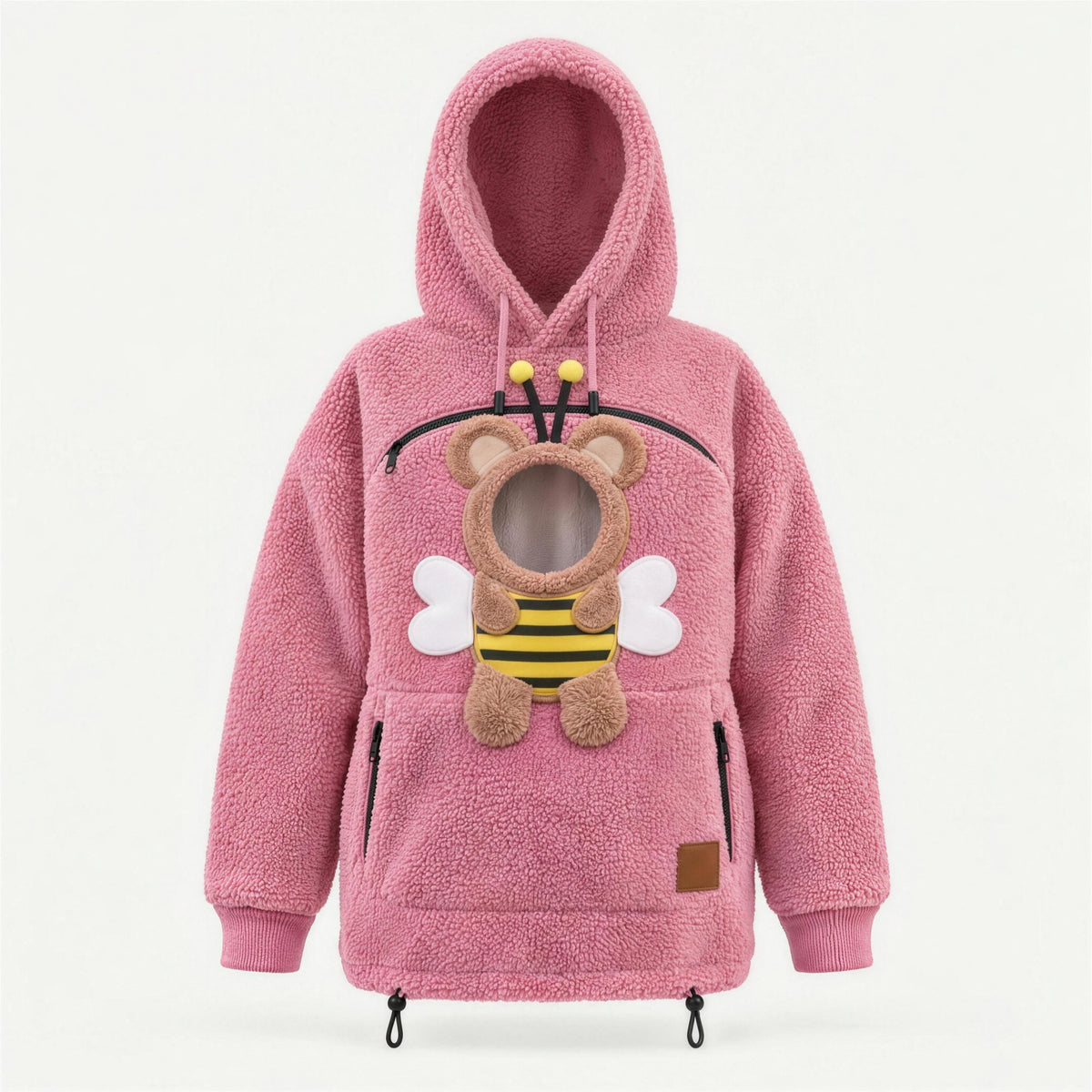 Hoodkins™ – Fur Baby Pouch Hoodie
