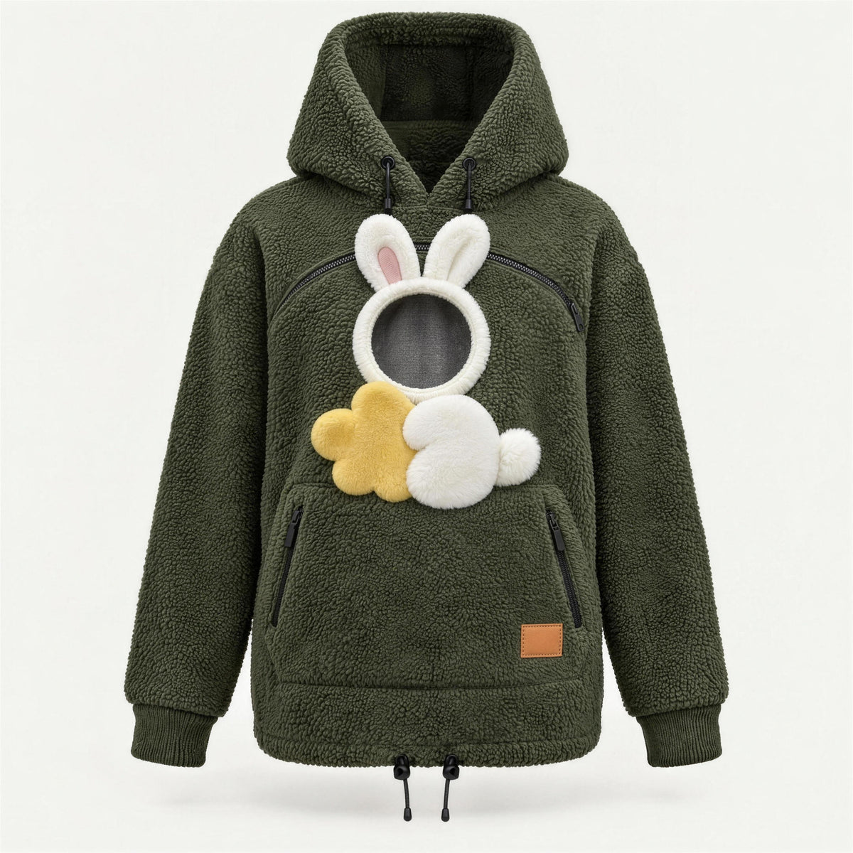 Hoodkins™ – Fur Baby Pouch Hoodie