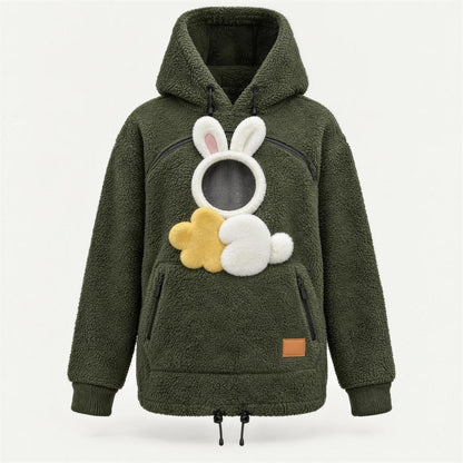 Hoodkins™ – Fur Baby Pouch Hoodie