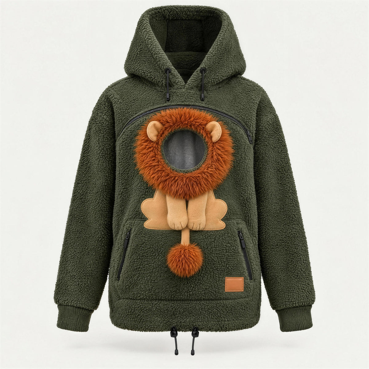 Hoodkins™ – Fur Baby Pouch Hoodie