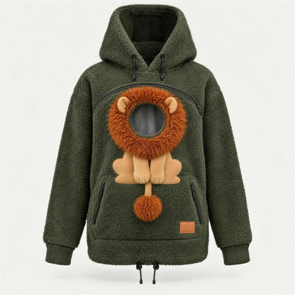 Hoodkins™ – Fur Baby Pouch Hoodie