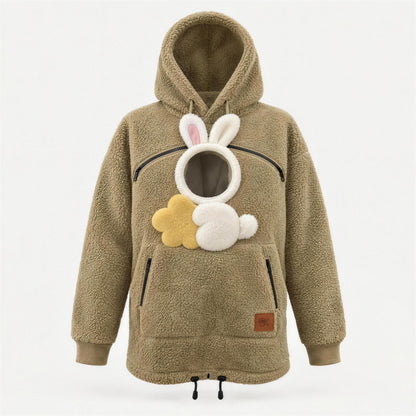 Hoodkins™ – Fur Baby Pouch Hoodie