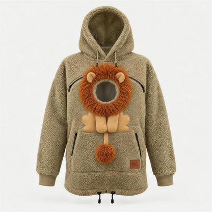 Hoodkins™ – Fur Baby Pouch Hoodie