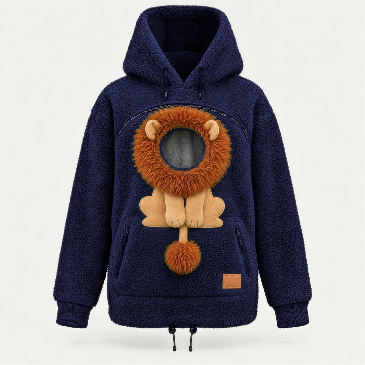 Hoodkins™ – Fur Baby Pouch Hoodie