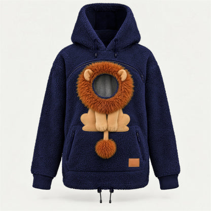 Hoodkins™ – Fur Baby Pouch Hoodie